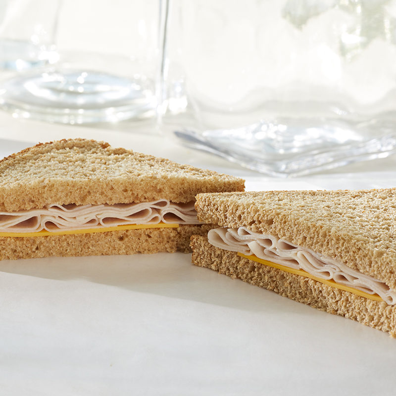 Oven Roasted Turkey & Cheese Sandwich E.A. Sween Company