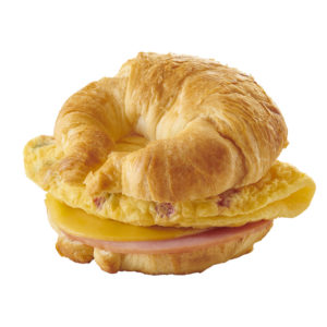 Market Sandwich Hot-to-Go Omelet with Ham & Cheese on a Croissant image