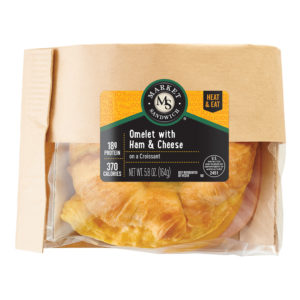 Market Sandwich Hot-to-Go Omelet with Ham & Cheese on a Croissant in a package image