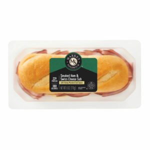 Market Smoked Ham & Swiss Cheese Sub in package